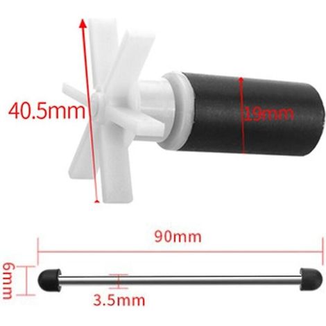 YMYNY Pour Lay Z Spa Pompe à eau Rotor Silencieux Aquarium Jardin Piscine Accessoires Pompe Turbine Avec (1/3)