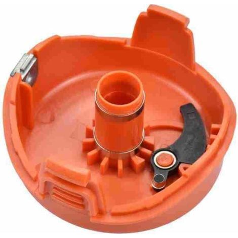 Replacement nylon spool cover for Black + deck gl7033, gl8033, gl9035, lever trimmer 90583594 cutting head cover (1/3)