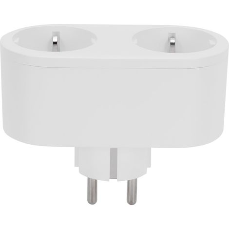 Prise Wifi - 16 A - Commande Vocale Et Minuterie - Compatible App Android Et iOS - Norme UE - 230 V - 3680 W (1/5)
