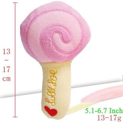 Jouet Chien Squeaky - Peluche Pour Chiots Et Petits Chiens - Forme Légume Fruits - Matériau Doux Et Sécurisé - 13 x 8 x 3 cm - 1 Pièce (1/2)