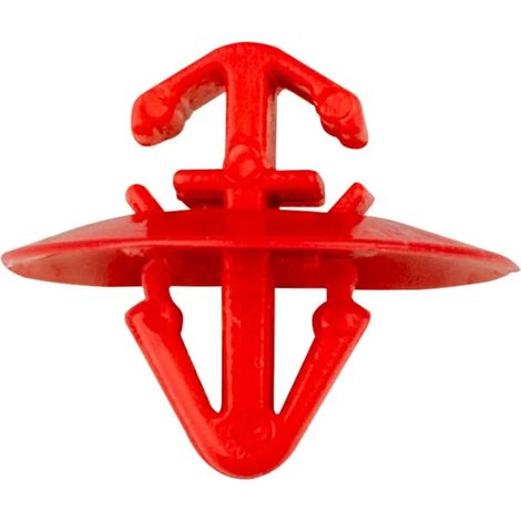 Clip fermo JBM 53711 10 pezzi resistente temperatura