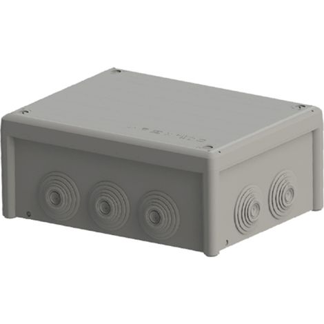 Caja estanca lisa 155x100x70 t/tornillo