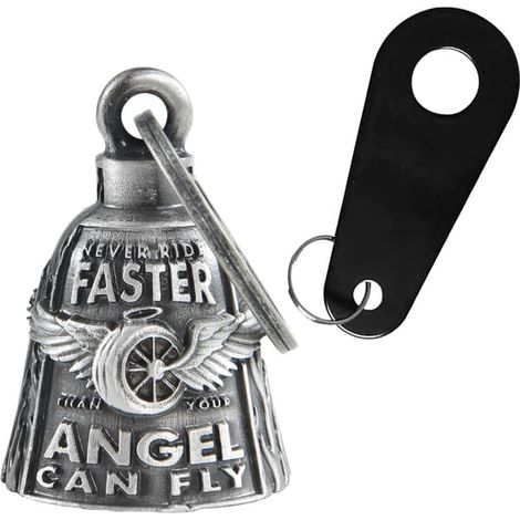 Cloches de moto 2025 pour motards, Cloches ange gardien et lutin pour moto (1/3)