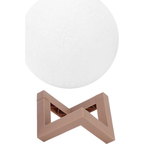 Lampe lune LED télécommandée, 8 couleurs, veilleuse lune, télécommande 20 touches, veilleuse sonore multi-modes, cadeau créatif pour bureau (fêtes, anniversaire, décoration). (1/5)