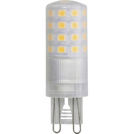 LightMe LM85269 LED EEK E (A - G) G9 Kolbenform 4 W = 40 W Warmweiß (Ø x L) 18 mm x 59 mm  1 St.