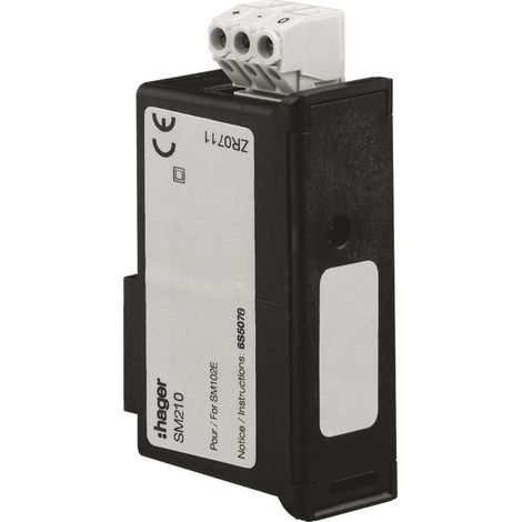 Modulo di comunicazione Hager sm210 protocollo jbus modbus
