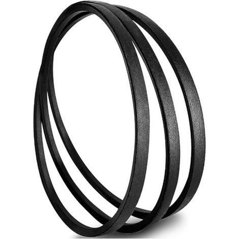 Courroie de tondeuse compatible avec la référence 109-3388, alternative aux références 109-8069 et 126-9835. Courroies d'entraînement de rechange disponibles pour plusieurs modèles de tondeuses Toro T