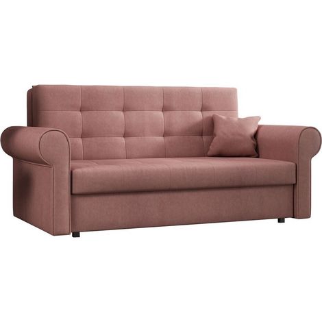 Canapé convertible Aquala III, Mono 235, Disponible, 0, 85x168x98cm, Mobilier déjà assemblé