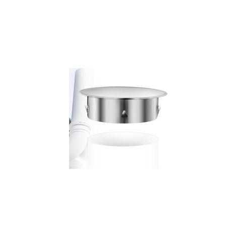 Bouchon Cheminée Perforé 180mm Bouchon pour Tuyau de Poêle en Acier Inoxydable Ø 170mm Profondeur 51mm