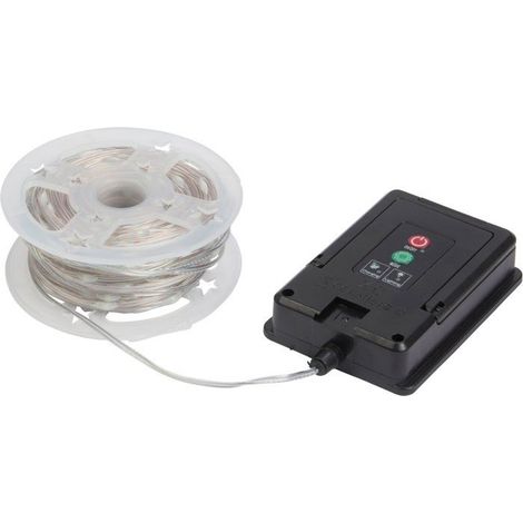 Sonnenlichterkette - SMART SOLAR - 200 Leds - Kaltweiß / Warmweiß