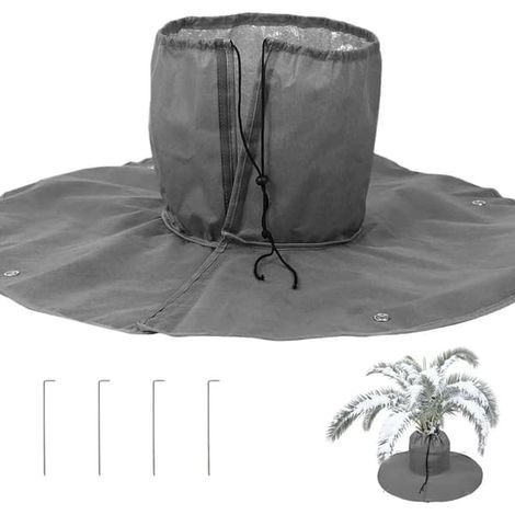 Protection hivernale pour plantes, protection hivernale pour plantes d'extérieur, housse de protection pour olivier, hauteur 30 cm, diamètre maximal du tronc jusqu'à 90 cm (1/5)