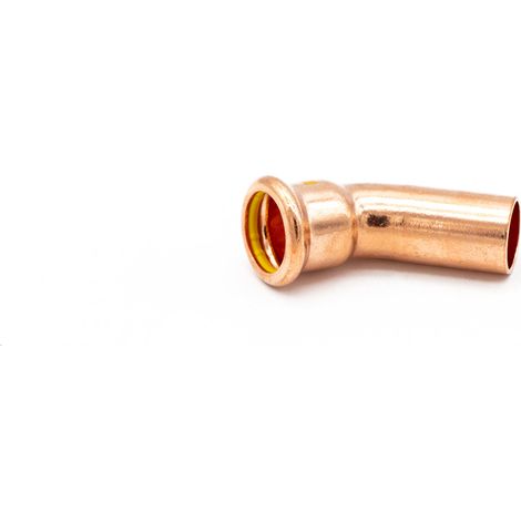 PrimaPress 22mm Copper 45° Street Elbow Gas Fitting (1/2)