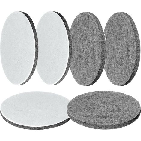 6 Pièces Pad Polissage, Disques de Polissage en Feutre 125 mm (1/5)