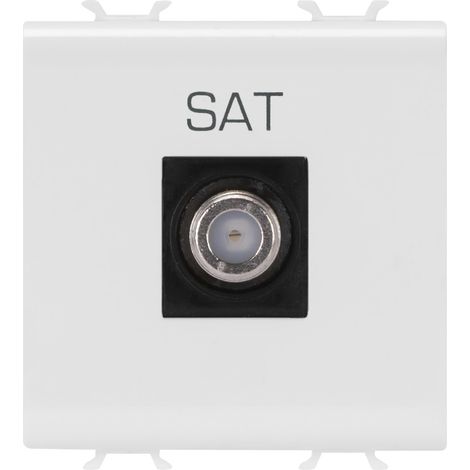 PR. TV/SAT 2M DIRECTE C.F-FEMM.BL. SAT. GEWISS GW15377