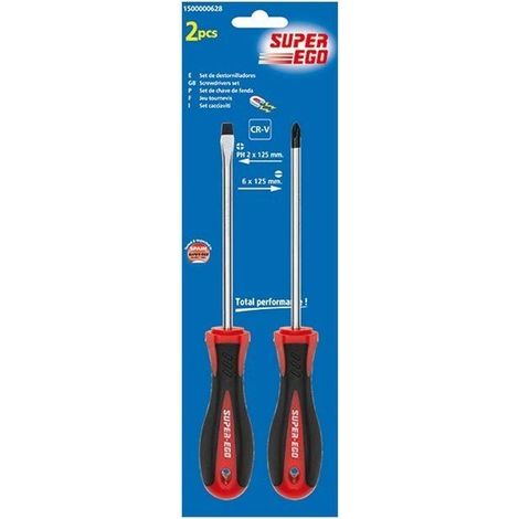 Set Tournevis 2,5 x 80/75 x 100 mm (2U)