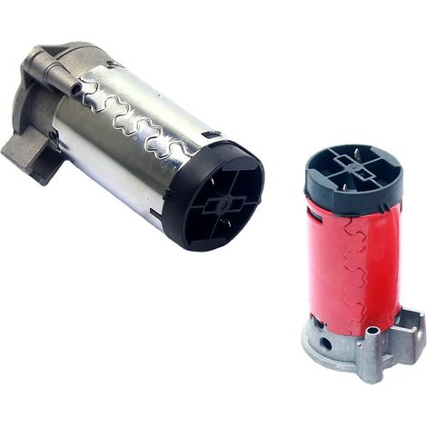 Compresseur d'air pour klaxon automobile 24V rouge