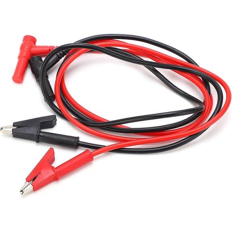 P08 4mm Multimeter-Testleitung DIY Stecker-zu-Klemme-Testkabel für die Fahrzeugdiagnose