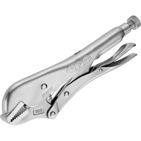 Irwin T0102EL4 10-Inch (250mm) Straight Jaw Locking Pliers (Vise-Grip) with Ergonomic Handle