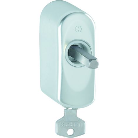 HOPPE® Fenstergriffrosette abschliessbar AUS950S 100NM, Aluminium, 11507883