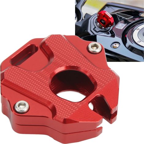 Coque de clé de moto CNC pour Honda CBR650R CB650R CBR650 R CB650 R CBR 650 CB 650 Rouge (1/5)