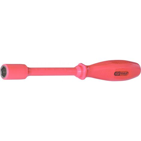 Tournevis à douilles avec revêtement isolant, 8 mm (1/3)