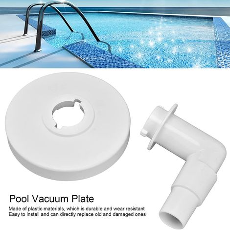 Adaptateur de skimmer avec coude 90° – Pour Hayward SP1096 – Connexion facile (1/5)