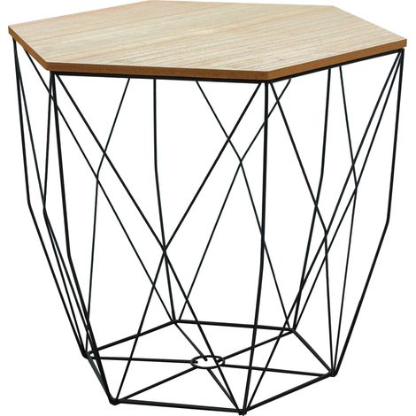 MESA DE CAFÉ TUTUMI SG1910-77 1SZT L BLACK (1/5)