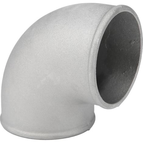 Jeffergarden Universal Intercooler Turbo Tube 3.5in Coude à 90 degrés Tuyau en fonte d'aluminium-DOU