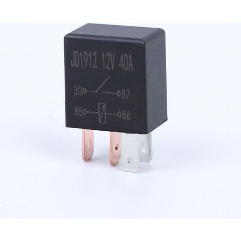 Ulisem5 Pièces Relais 12V 40A 5 Broches, SPDT Multi-Purpose Relay Heavy Duty Relais Standard 5 Pin 12VDC, Relais Voiture (1/4)