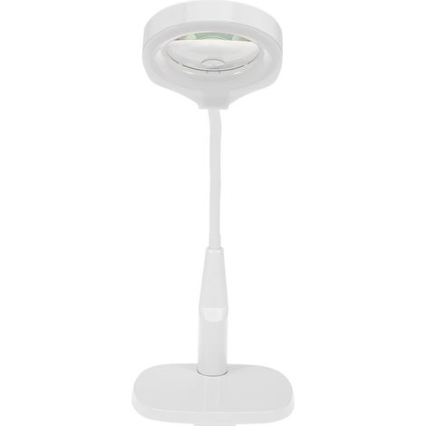 Loupe lumineuse LED 3x/8x, loupe de bureau à pince, idéale pour la beauté, le tatouage, le nail art, etc., fabriquée aux États-Unis. (1/5)