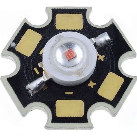Led-Diode Leistung 1W GELB 3V 40lm 120º.