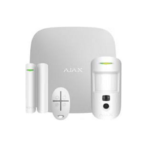 Ajax kit antifurto HUB2 + GSM(2G) + LAN + MOTIONCAM - bianco 38172 - 20293