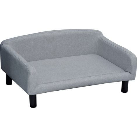 Hundesofa Stilvolles Haustiersofa Mit Bezug & Holzbeinen, 82X54X36Cm (1/5)