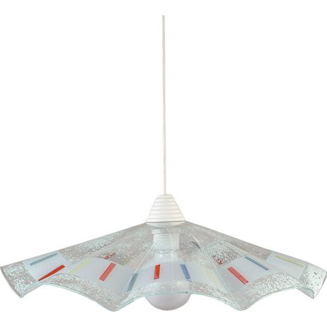 Sosp.d50 1xe27 m.bi v.lastra bianco - e-energy (1/2)