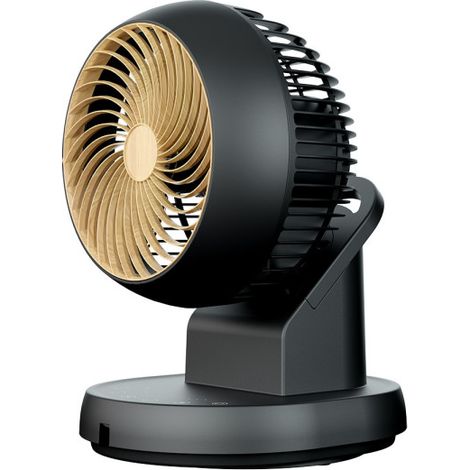 Ventilador Sobremesa Urbel Negro/haya 30w 4velocidades 31,5x 21x24cm Oscilacion 3d Remoto,temporizador (1/3)