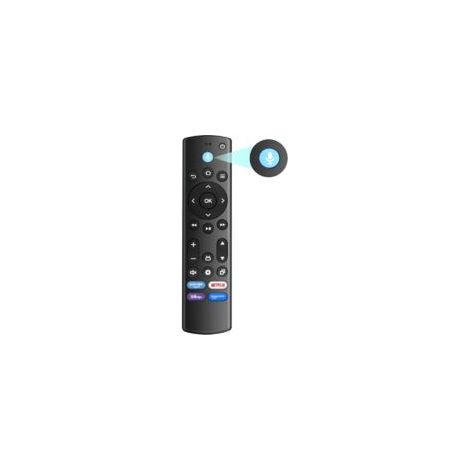 Telecomando sostitutivo per Smart Voice Remote (modello B di quarta generazione), con commutazione vocale intelligente, multi-compatibile, adatto alla maggior parte delle Smart TV.