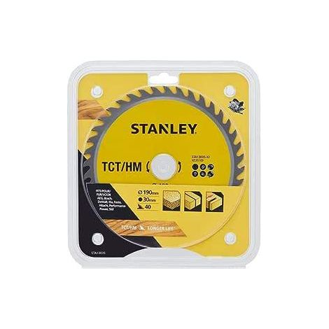Kreissägeblatt Stanley sta13035 TCT 190 mm 40 Zähne