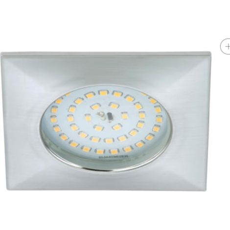 BRILONER- FARETTO LED A INASSO 10X10CM -10,5W- 1000LUMEN IN ALLUMINIO IP44 (1/2)