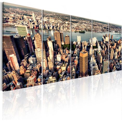 Quadro - Flight over New York - 225x90 (1/4)