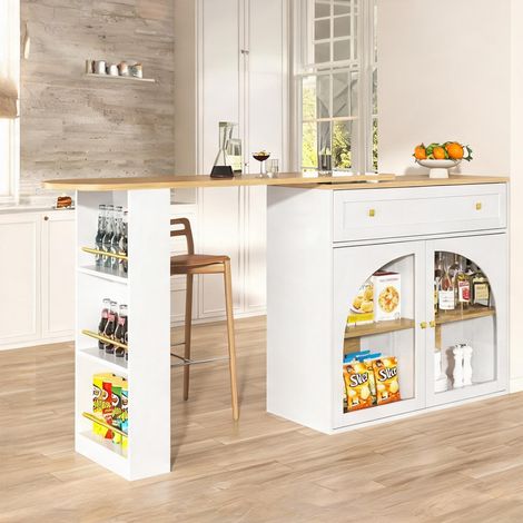 Buffet coloris blanc en MDF (1/5)