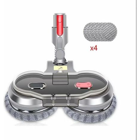 Electric Mop Head for Dyson v10 v8 v7 v11 V15 Vacuum Cleaner with Detachable Water Tank 4 Washable Mop (1/2)