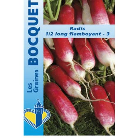 Radis  'Flamboyant' le sachet de 1000 graines (10g) (1/2)