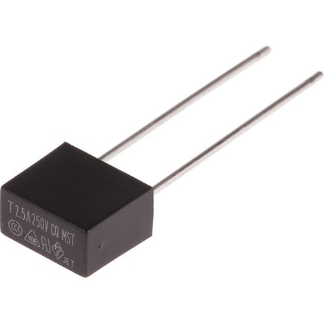 Fusible non réarmable filaire RS PRO, Sortie Radiale, 2.5A, type T 250V