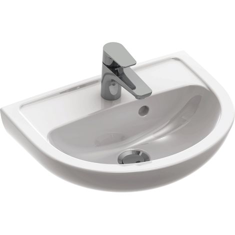 Villeroy & Boch V&B Festival Handwaschbecken 45cm weiß 7F304501 (1/2)