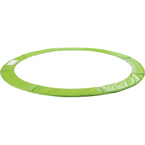 AREBOS Trampolin Randabdeckung Federschutz  Gartentrampoline  Randschutz 244 cm  aus PVC und PE  Reißfest  100% UV-beständig  Hellgrün