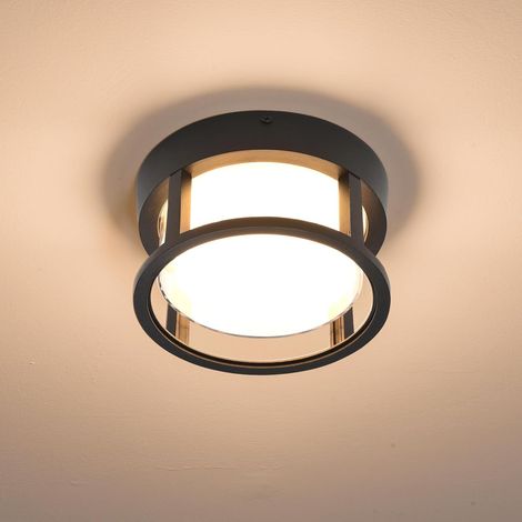Applique Murale Cylindrique N 12W, Lampe LED Extérieure IP65 pour Jardin, Allée et Terrasse (1/5)