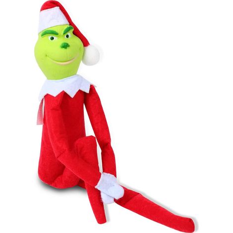 Le monstre de Noël Jay nain poupée rouge Noël décoration petite statue ornement (1/5)