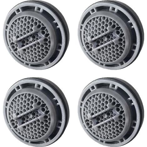 4-teiliger Wasserhahn-Luftsprudler, Spritzschutz-Ersatzfilter, Wasserhahn-Luftsprudlerfilter, Spültisch-Wasserhahnfilter, für Spültischarmaturen (1/5)