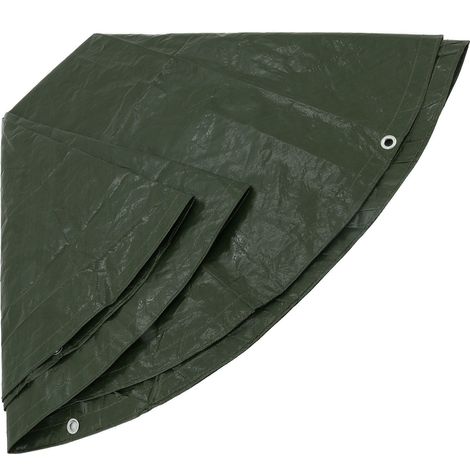 PE-Abdeckplane PolyTarp® 210, Ø 5 m rund (1/5)