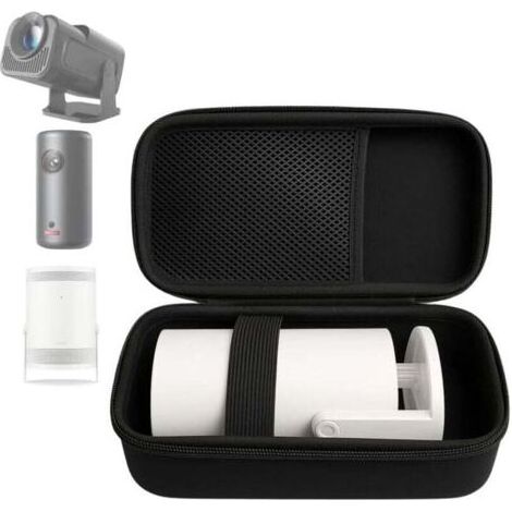 Étui de rangement Nebula Capsule 3 compatible avec les projecteurs Magcubic HY320, HY300 et HY300 Pro. Sacoche de transport portable pour mini-projecteur et accessoires. (1/4)